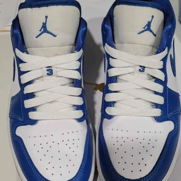 Women's Air Jordan low Size 6W Marina Blue 2022 DC0774-114 GREAT CONDITION - Picture 10 of 10